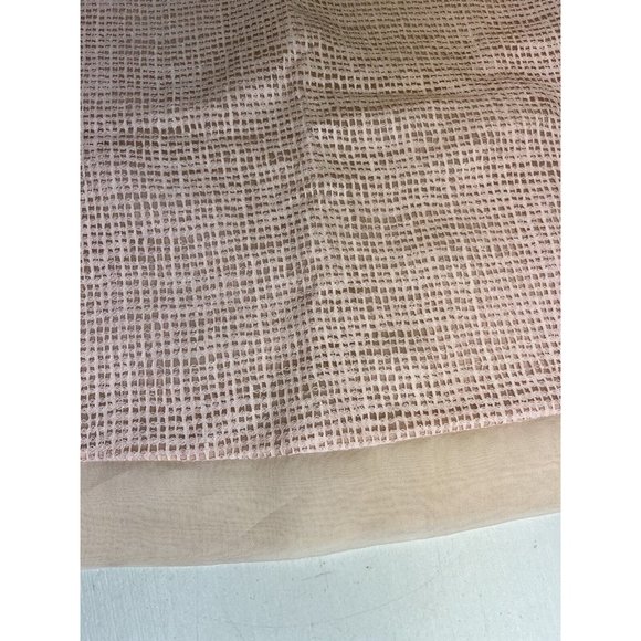 Rebecca Taylor Soft Pink Silk Net Lace Blouse Silk Top Tank Size 6 - Picture 4 of 14